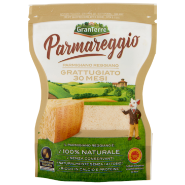 PARMAREGGIO REGGIANO GRATTUGIATO 30MESI 60 GR